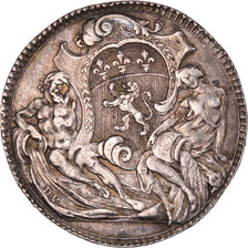 France, Token, Royal, Académies et Sociétés Savantes, Lyon, History, 1700