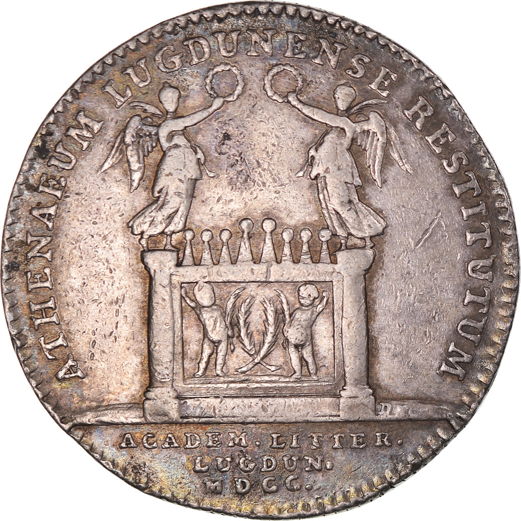 France, Token, Royal, Académies et Sociétés Savantes, Lyon, History, 1700