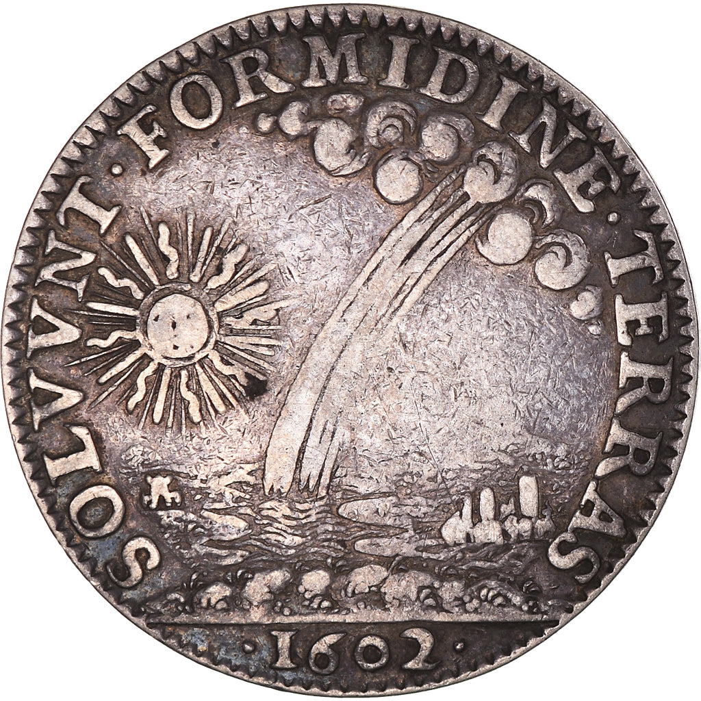 Francia, zeton, Royal, Conseil du Roi Henri IV, History, 1602, MBC+, Plata