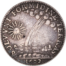 Francia, zeton, Royal, Conseil du Roi Henri IV, History, 1602, MBC+, Plata