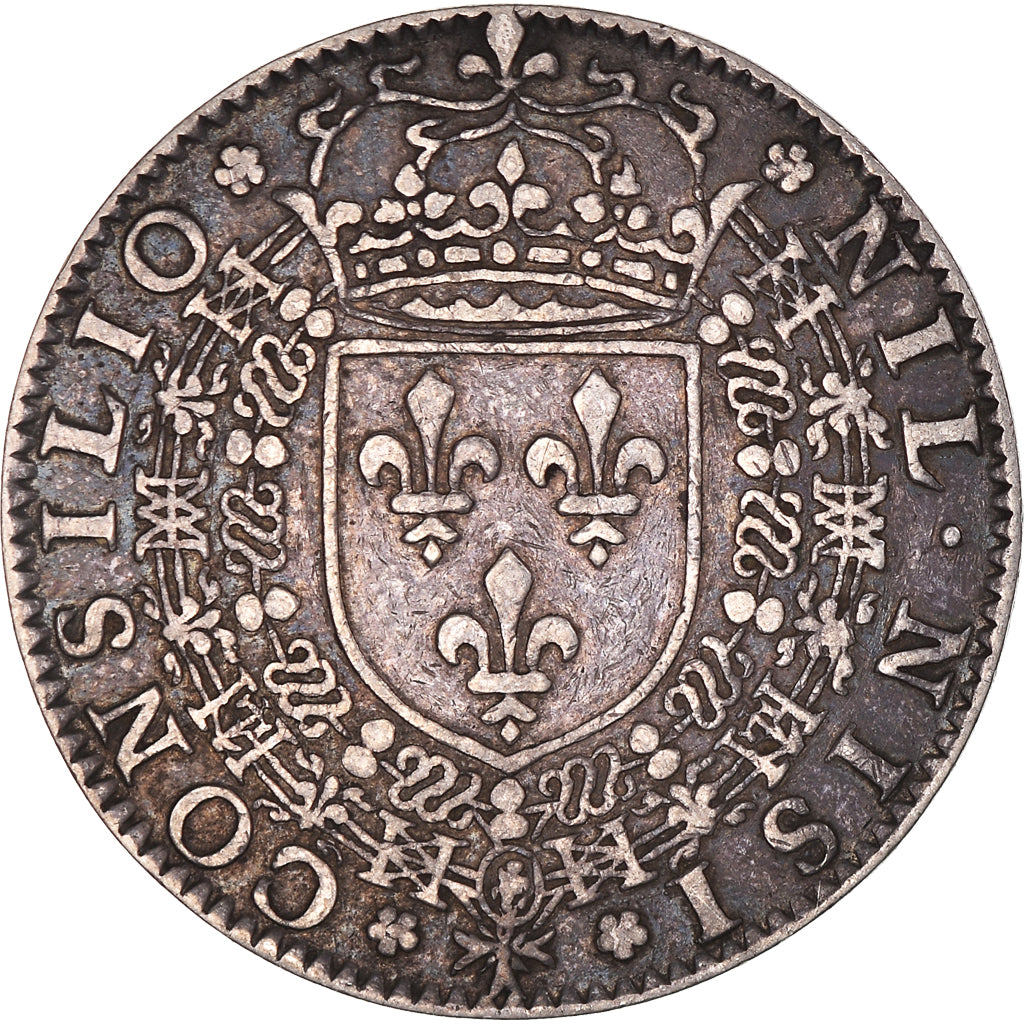 Francia, zeton, Royal, Conseil du Roi Henri IV, History, 1602, MBC+, Plata