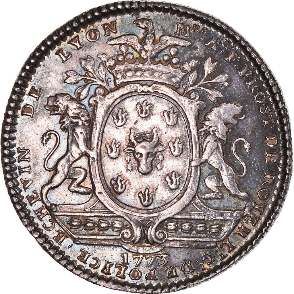 France, Jeton, Consulat de Lyon, Antoine-François Prost de Royer, History