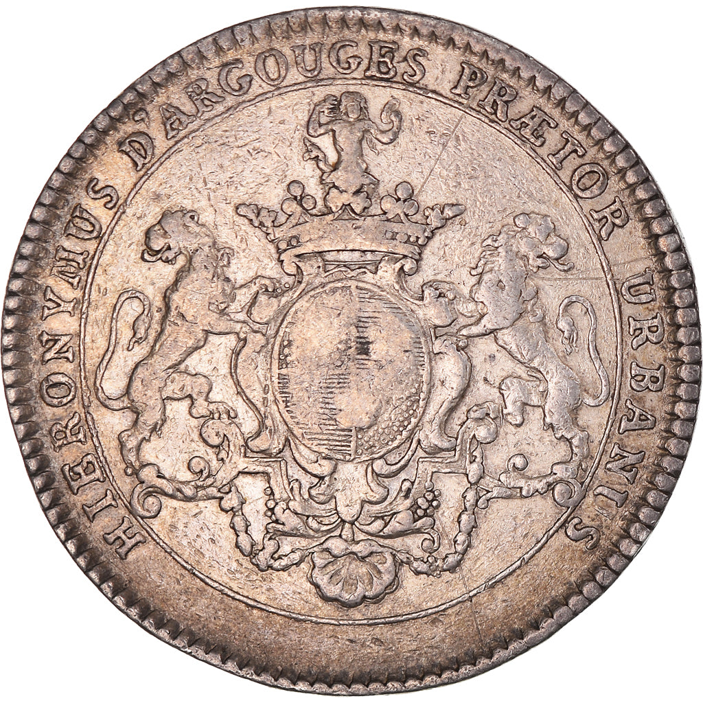 France, Jeton, Droit et Juridique, Jérôme d’Argouges, History, 1718