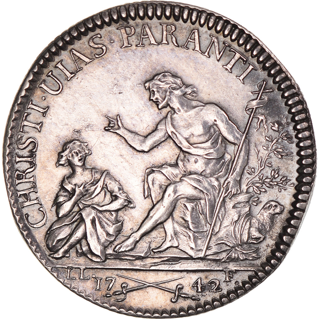 France, Jeton, Royal, Louis XVI, Saint-Jean, History, 1742, SPL, Argent