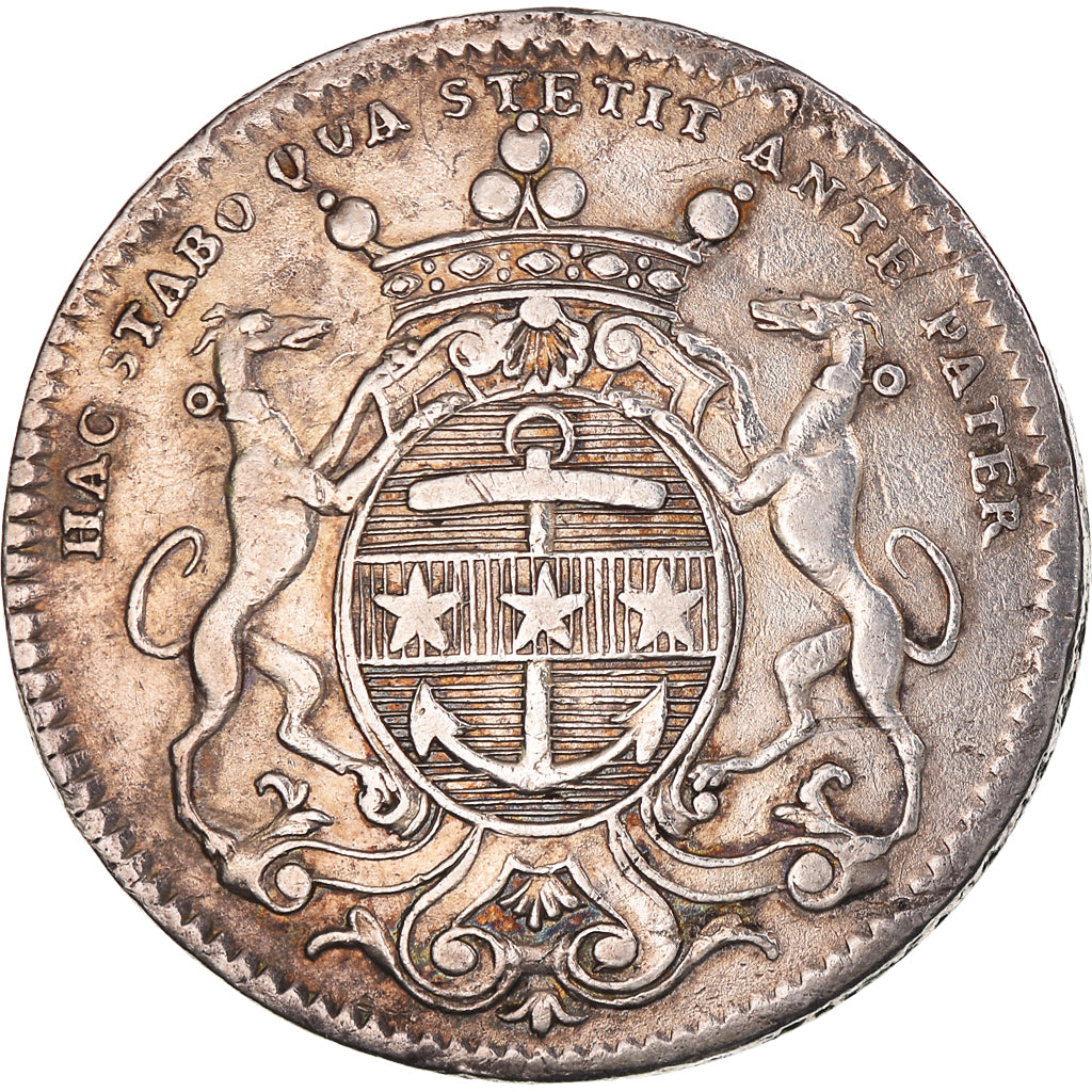 France, Jeton, Ville de Dijon, Philibert Baudot, History, 1730, TTB, Argent