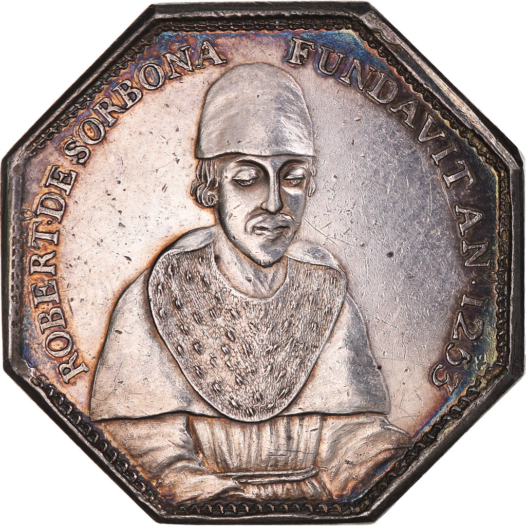 France, Token, Université de Paris, La Sorbonne, History, 1642, AU(55-58)