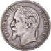 Moneta, Francia, Napoleon III, 5 Francs, 1867, Paris, BB, Argento, KM:799.1