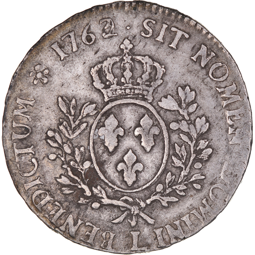 Monnaie, France, Louis XV, Écu au bandeau, Ecu, 1763/2, Bayonne, TTB, Argent