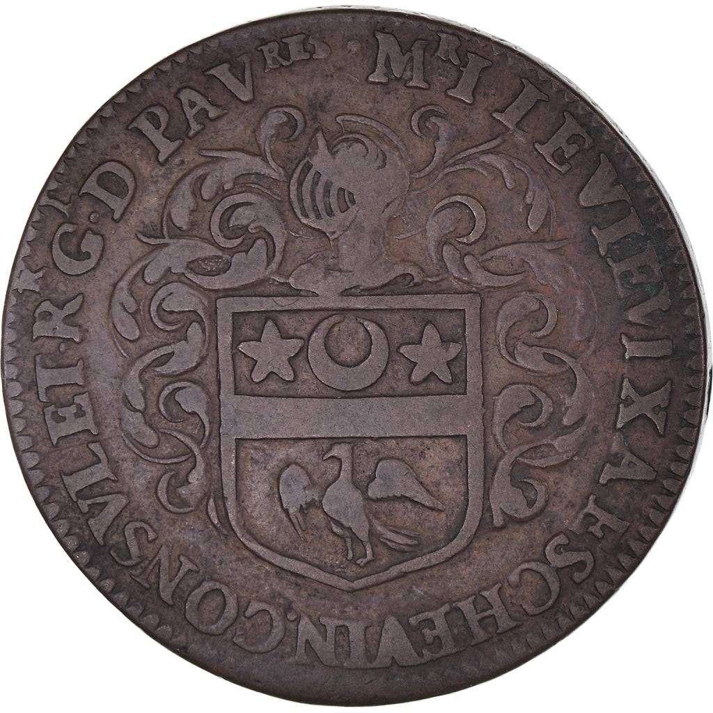 Francja, Token, Jean Le Vieulx,1er Echevin et Consul, Receveur Général des