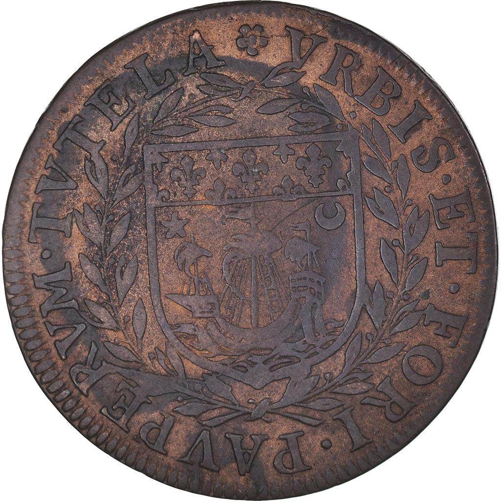 Frankreich, betaalpenning, Ile de France, Christophe Maillet, Receveur Général