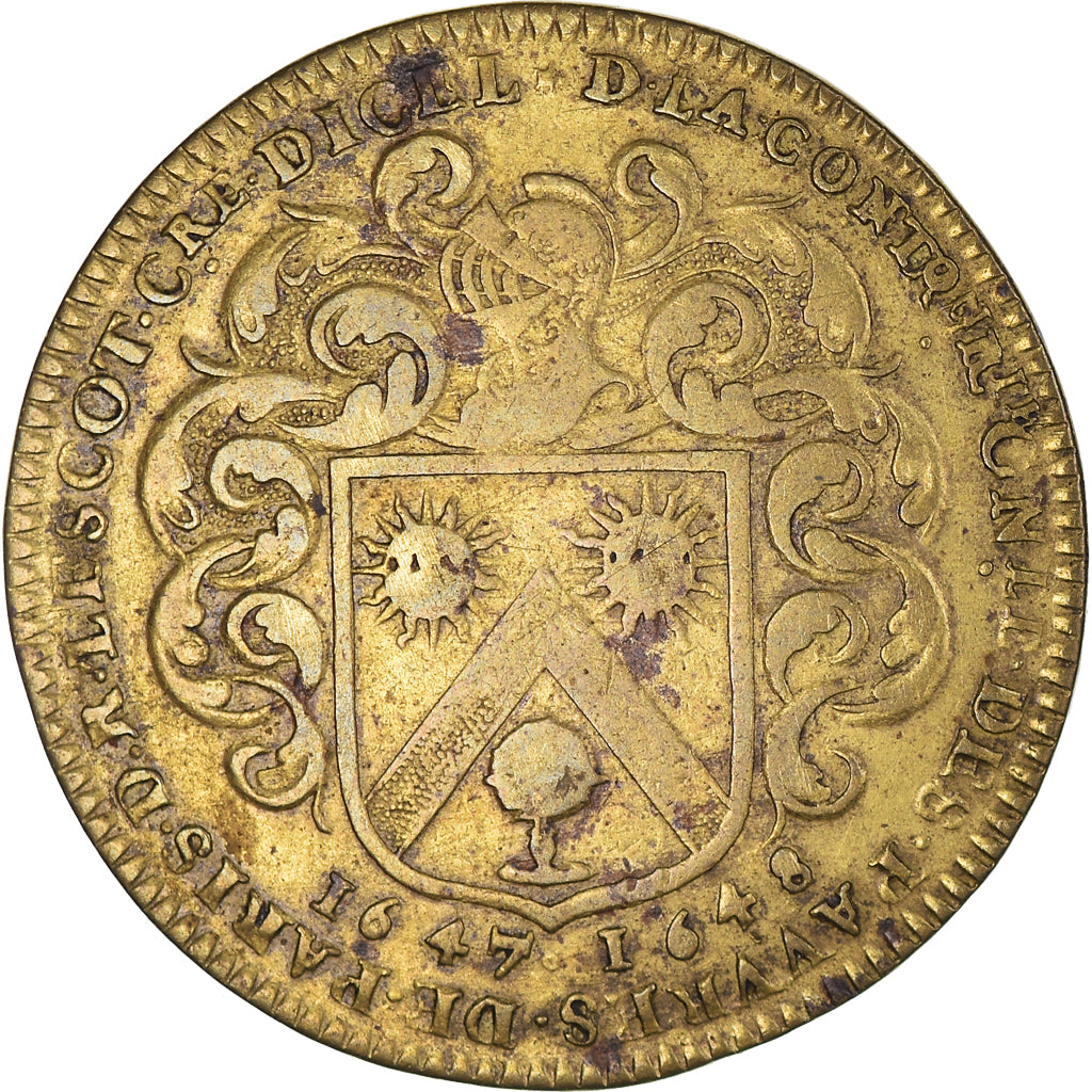 Frankrijk, Token, Ile de France, R Lescot, Recette Générale des Pauvres