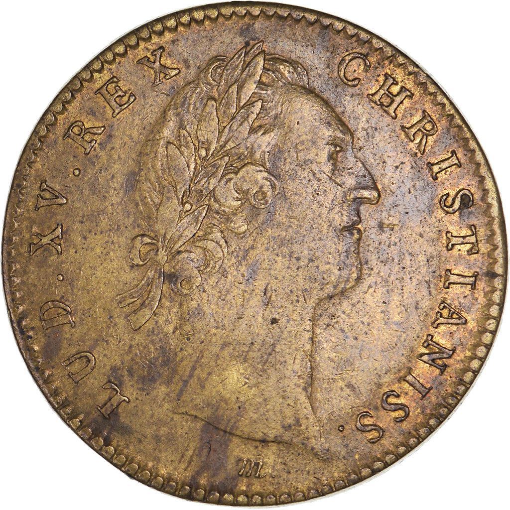 Francia, zeton, Royal, Louis XV, Etats d'Artois, History, MBC+, Latón