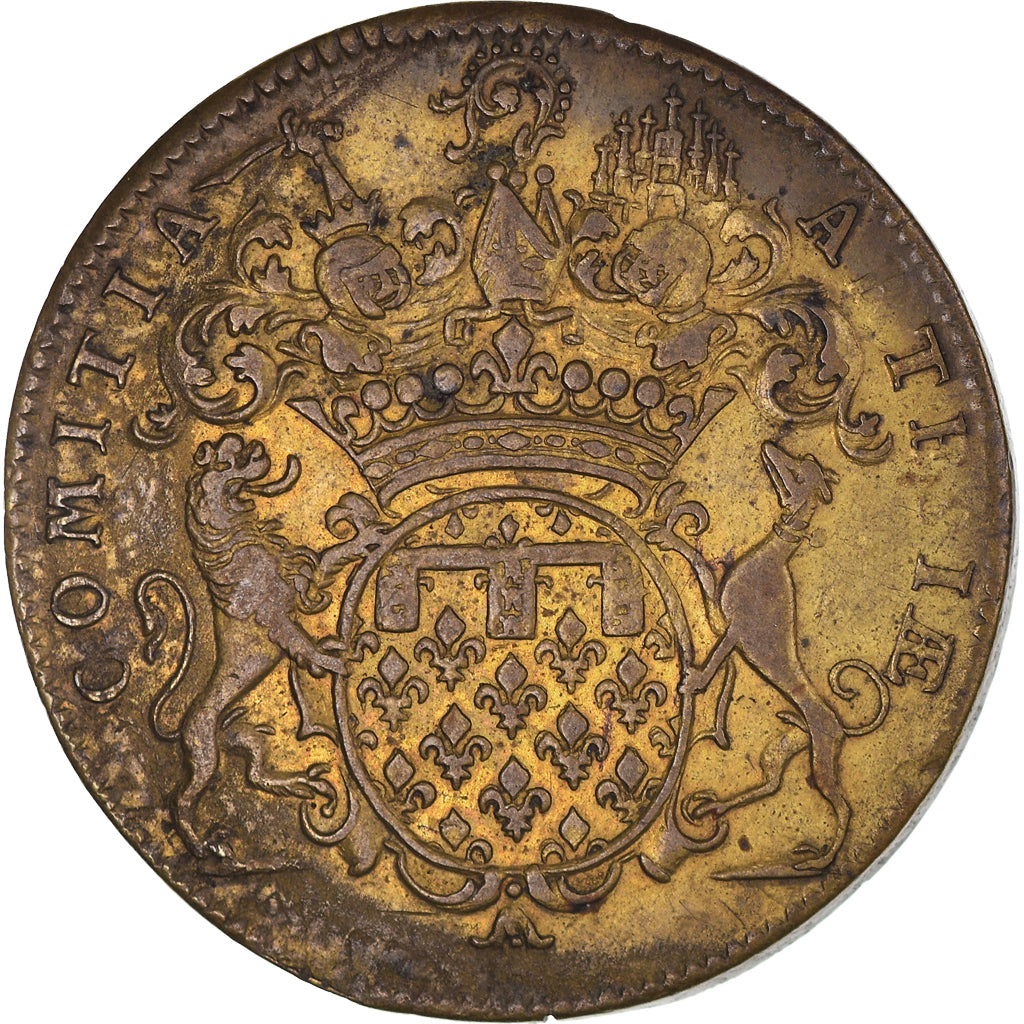 Frankrijk, Token, Royal, Louis XV, Etats d'Artois, History, Emission de 1719