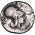 Moneda, Stater, 345-307 BC, Corinth, Pégase à gauche, MBC, Plata, Pegasi:258