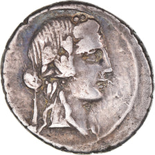 Münze, Titia, Denarius, Roma, SS+, Silber