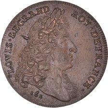 France, Jeton, Louis XIV, Extraordinaire des Guerres, History, LGL, TTB+