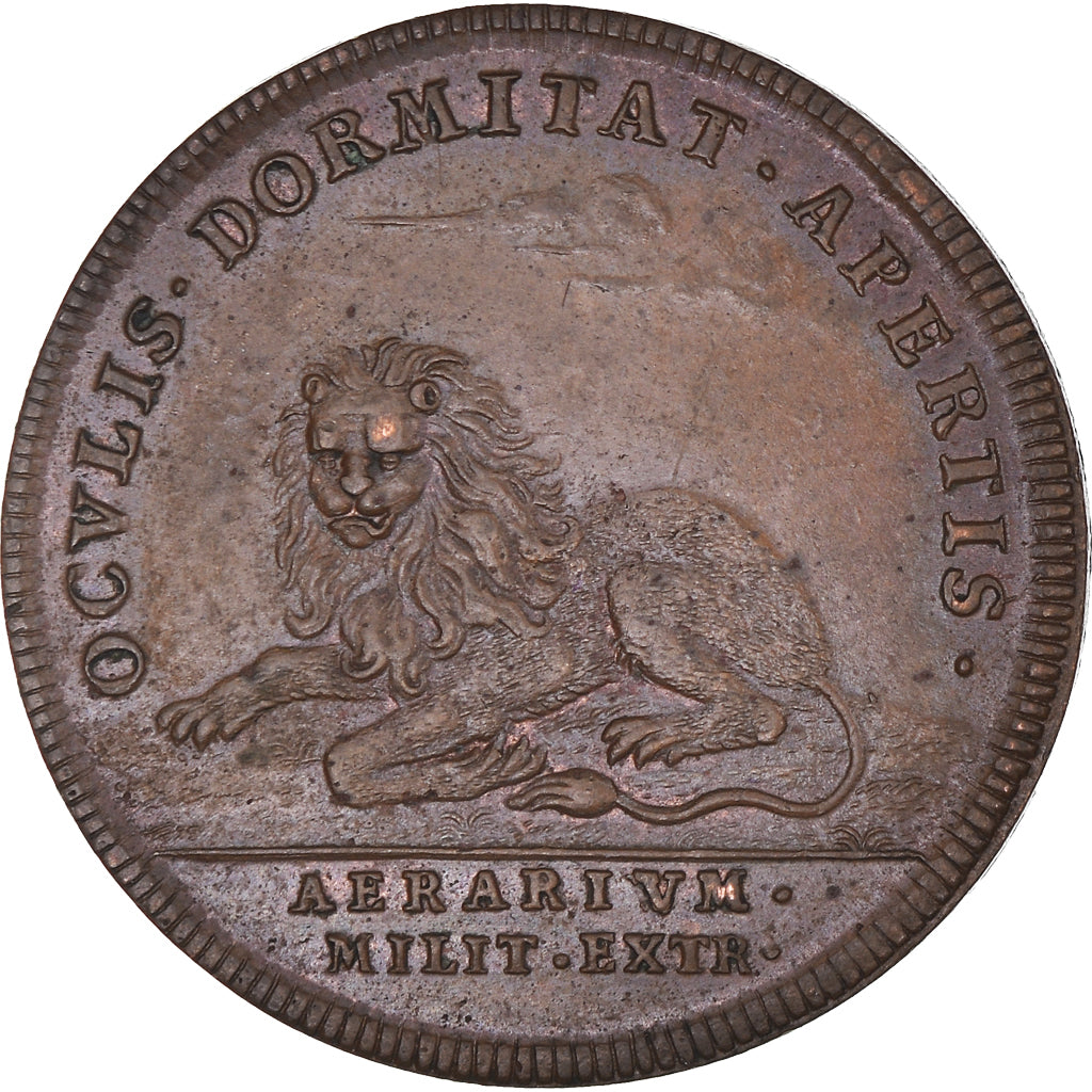 France, Jeton, Louis XIV, Extraordinaire des Guerres, History, LGL, TTB+