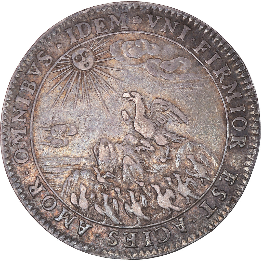 Frankreich, betaalpenning, Louis XIV, Etats de Bourgogne, History, 1671, VZ