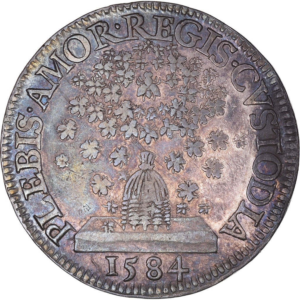 Francja, Token, Królewskie, Etats de Bourgogne, Henri III, Roi des Abeilles