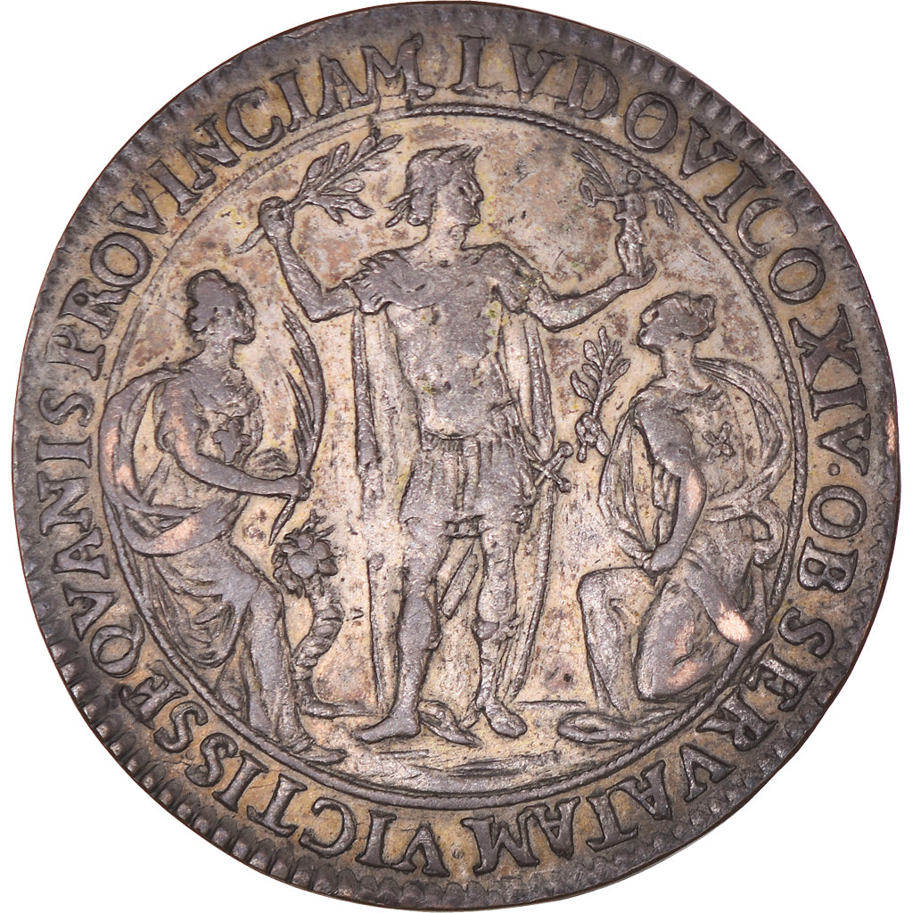 France, Token, Etats de Bourgogne,  Première Conquête de la Franche-Comté