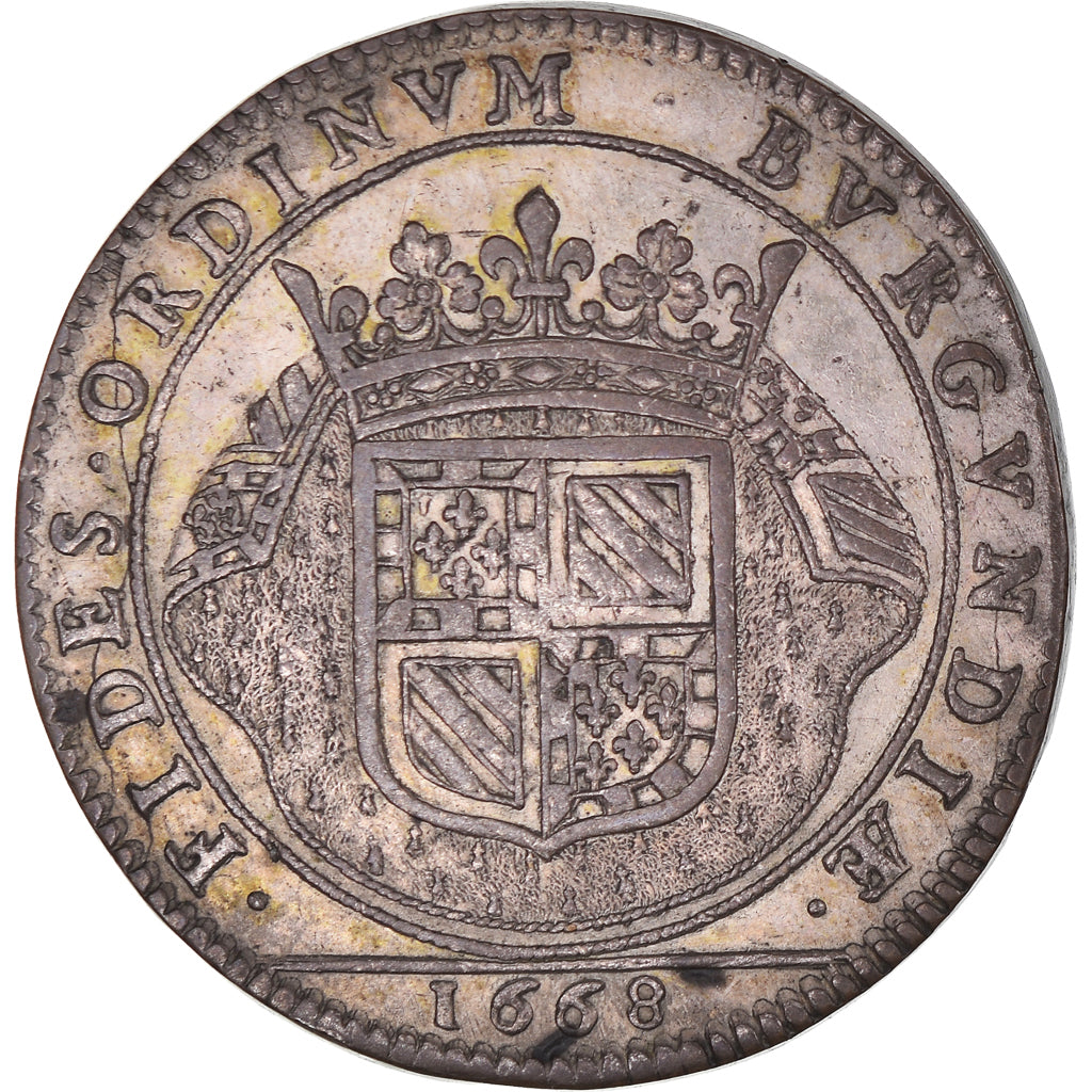 France, Token, Etats de Bourgogne,  Première Conquête de la Franche-Comté