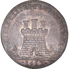 Francia, zeton, Louis XIV, Etats de Bourgogne, History, 1657, EBC, Plata