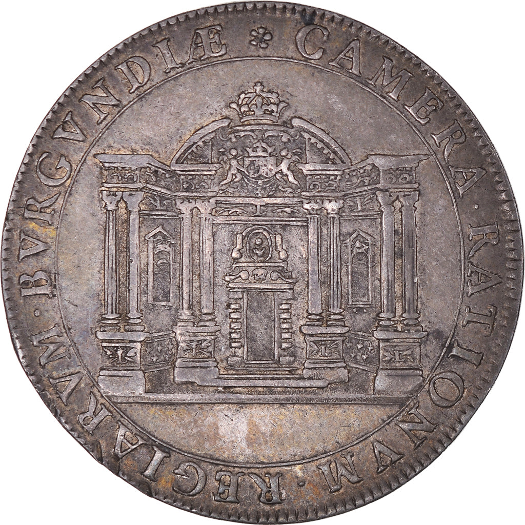 France, Jeton, Royal, Louis XIV, Chambre des Comptes de Dijon, History, 1648