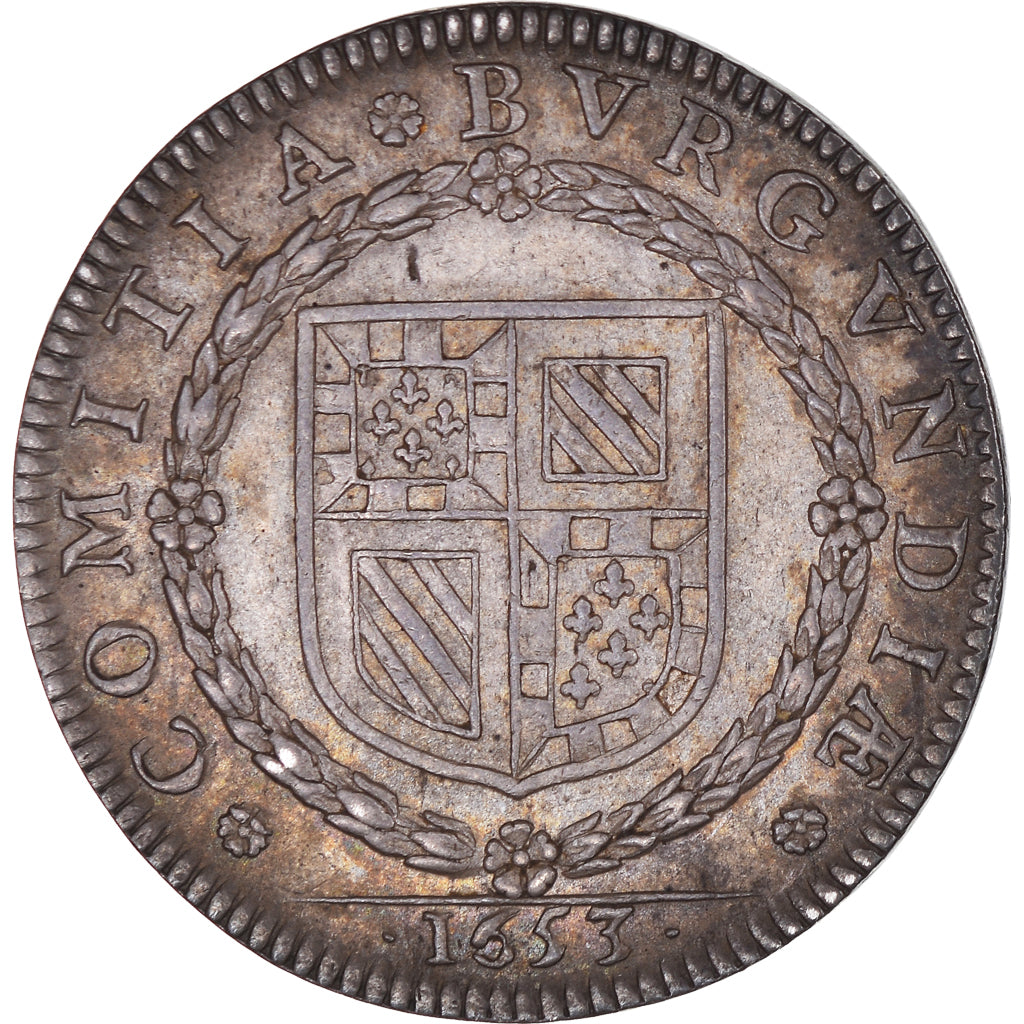 Francia, zeton, Royal, Etats de Bourgogne,  Fin de la Fronde, History, 1653