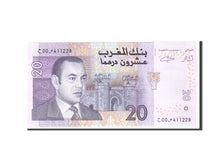 Billete, 20 Dirhams, 2005, Marruecos, KM:68, Undated, UNC