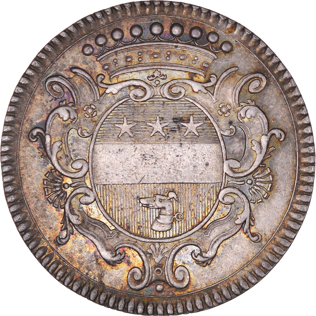 Frankrijk, Token, Royal, Etats de Bourgogne, History, PR, Zilver