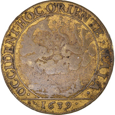 France, Token, Royal, Etats de Bourgogne, History, 1639, VF(20-25), Brass