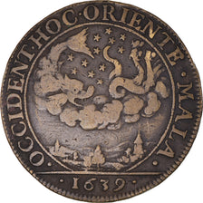 France, Token, Royal, Etats de Bourgogne, History, 1639, EF(40-45), Copper