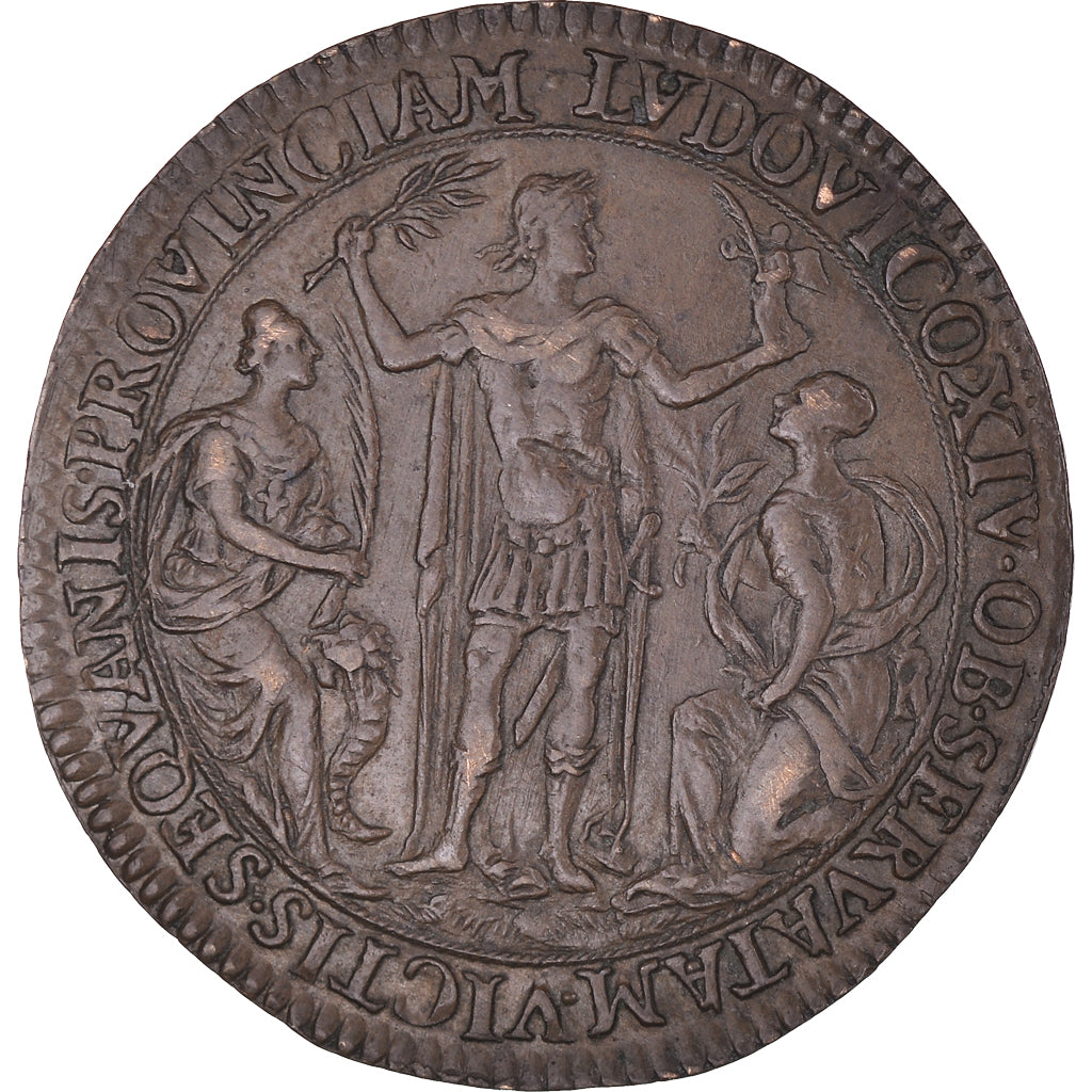 France, Token, Etats de Bourgogne, Première conquête de la Franche-Comté