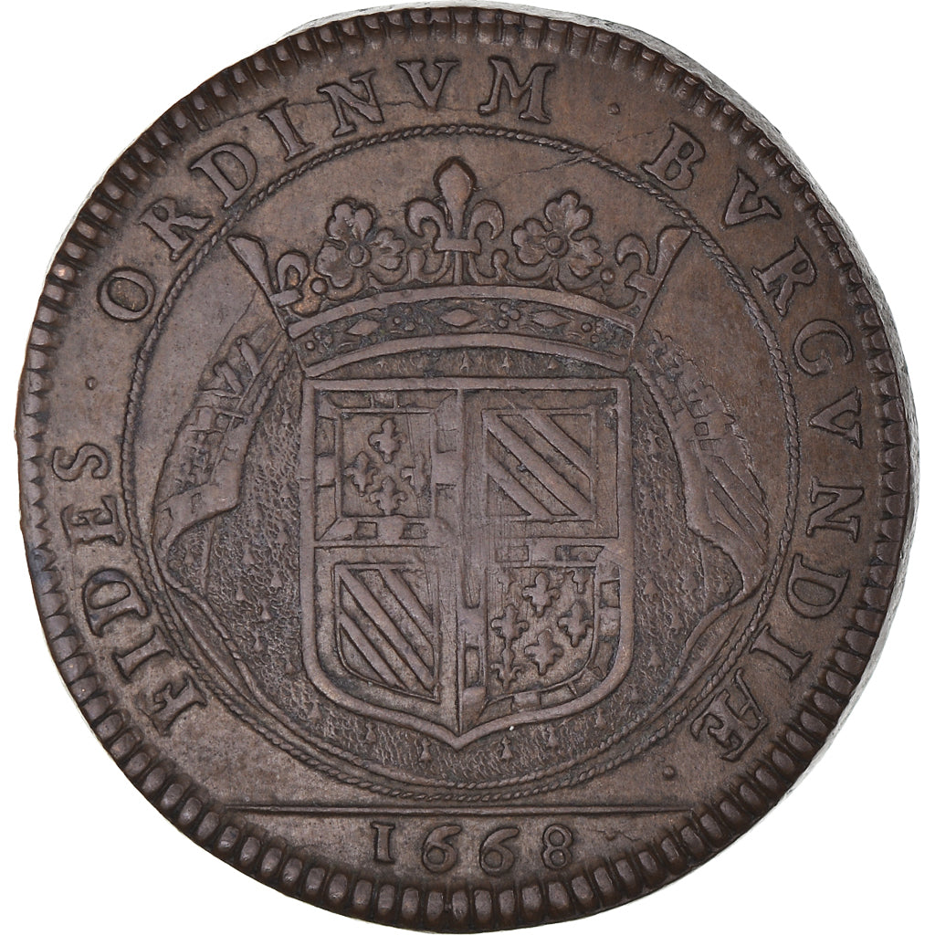 France, Token, Etats de Bourgogne, Première conquête de la Franche-Comté