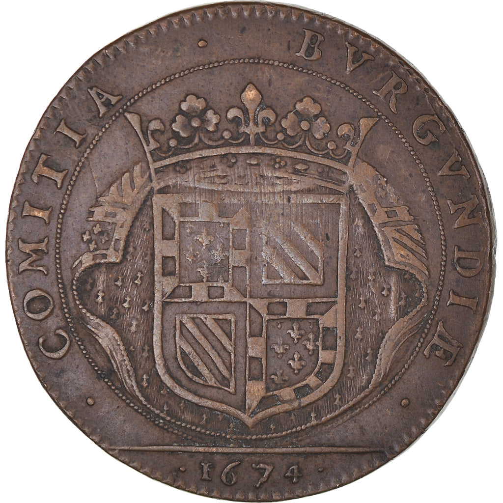 Frankrijk, Token, Royal, Etats de Bourgogne, Seconde conquête de la
