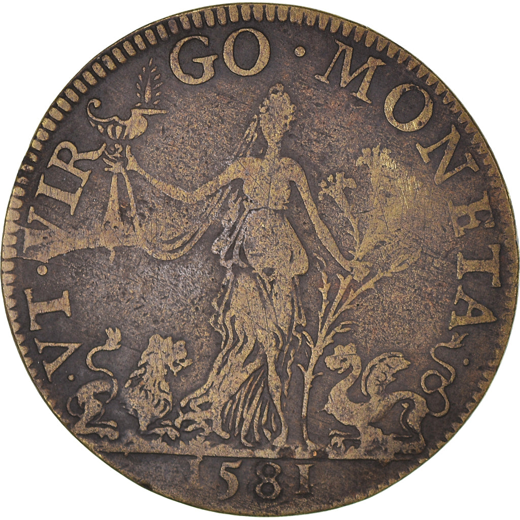 France, Token, Royal, Henri III, Cour des Monnaies de Paris, History, 1581