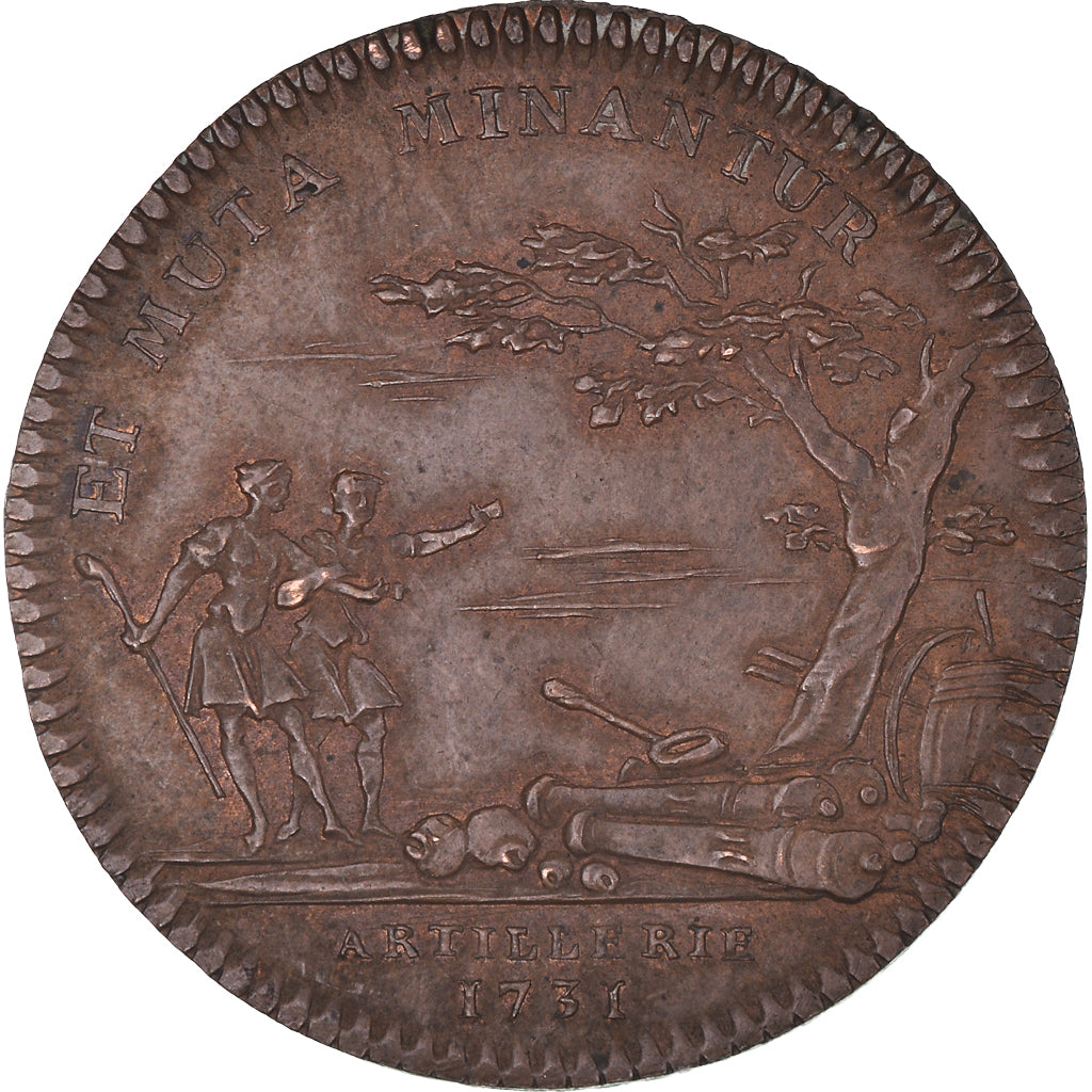 France, Token, Royal, Louis Auguste de Bourbon, Duc du Maine, Artillerie