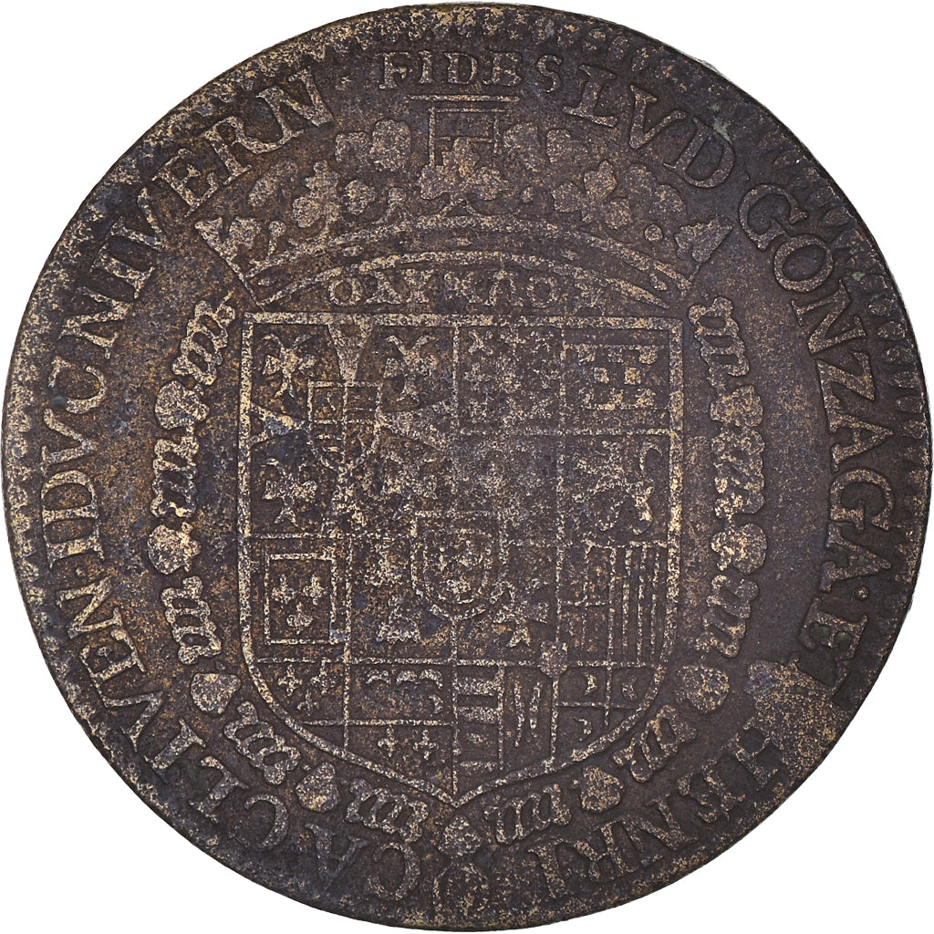 Frankreich, betaalpenning, Royal, Ardennes, Rethélois, Louis de Gonzague et