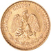 Coin, Mexico, 2 Pesos, 1945, Mexico City, MS(63), Gold, KM:461