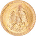 Moneta, Mexico, 2 1/2 Pesos, 1945, Mexico, MS(63), Złoto, KM:20