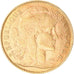 Moneda, Francia, Marianne, 10 Francs, 1912, Paris, MBC+, Oro, KM:846