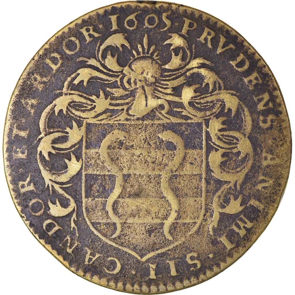 Francia, ficha, Royal, Ile de France, Eustache de Refuge, History, 1605, MB+