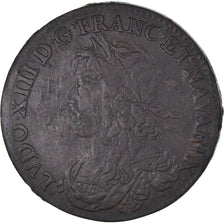 France, Jeton, Royal, Louis XIII Le Juste, History, 1639, TB+, Cuivre