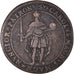 France, Token, Royal, Université de Paris, History, 1657, VF(20-25), Copper