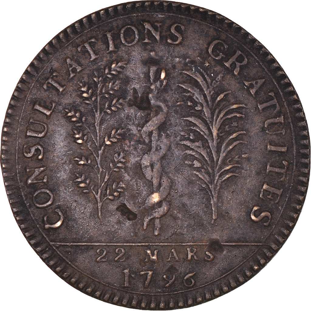 Francia, ficha, Directoire, Société de Médecine de Paris, History, 1796, BB