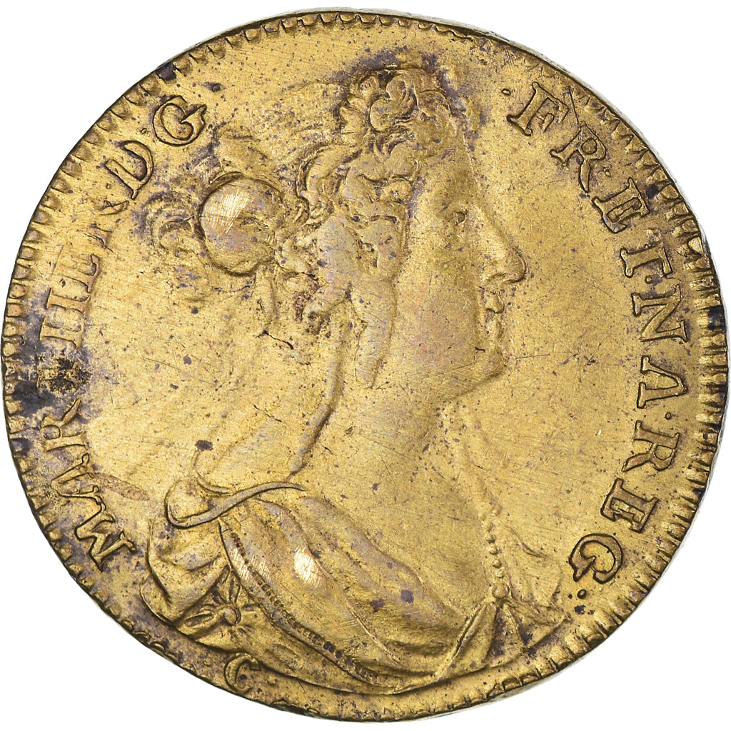 Francja, Token, Królewskie, Marie Thérèse d'Autriche, Historia, 1680