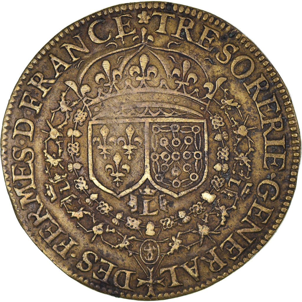 France, Token, Royal, Louis XIII, Trésorerie Générale des Fermes de France