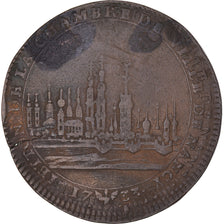 France, Token, Royal, Lorraine, Chambre de Ville de Nancy, History, 1733