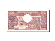 Congo Republic, 500 Francs, 1974, KM:2a, Undated, AU(50-53)