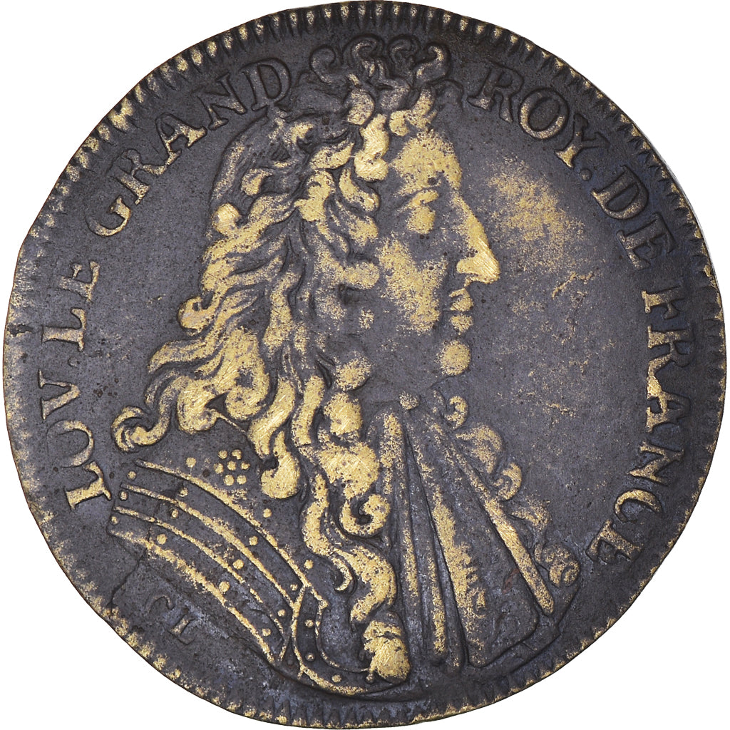 France, Token, Royal, Paix de Ratisbonne, History, EF(40-45), Brass